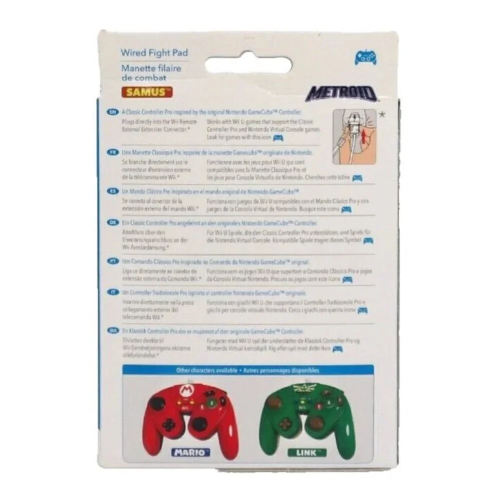 SAMUS wired Flight Pad Wii controller Super Smash Bros 2015 PERFORMAN DSN, NEW